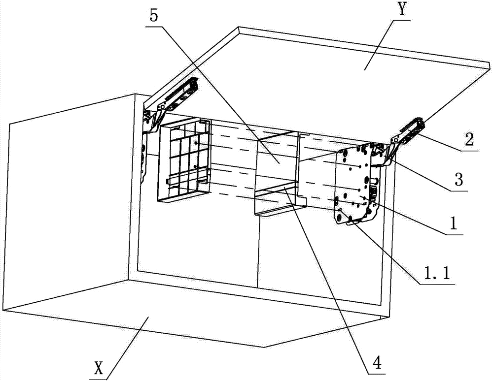 An assembly bracket for a furniture turning device
