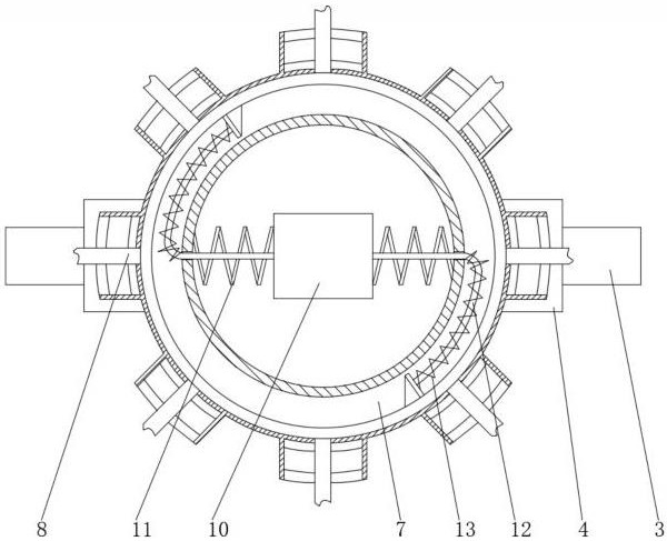 Water-saving drip irrigation device for greenhouse seedling culture