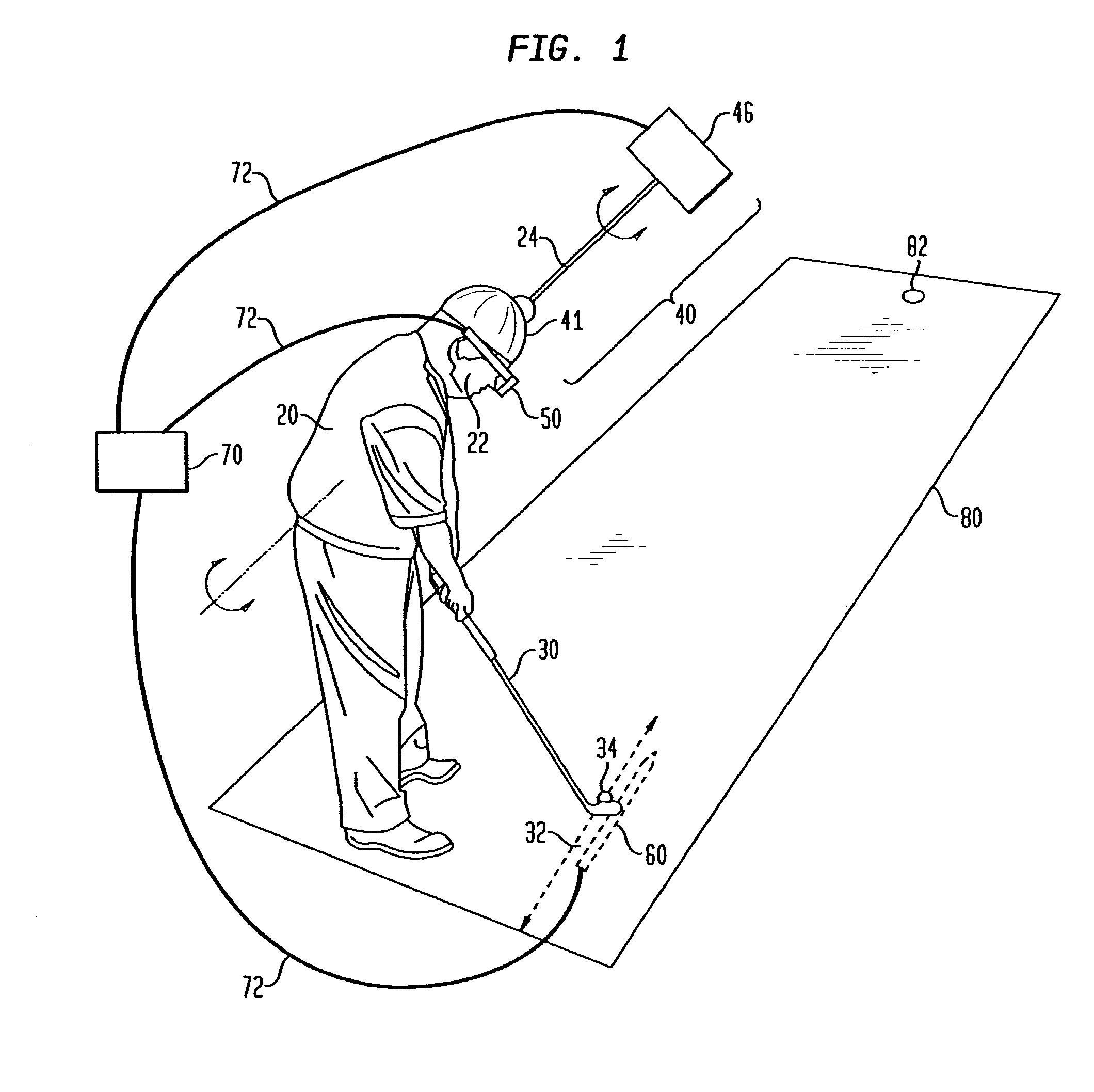 Method and apparatus for analyzing a golf stroke