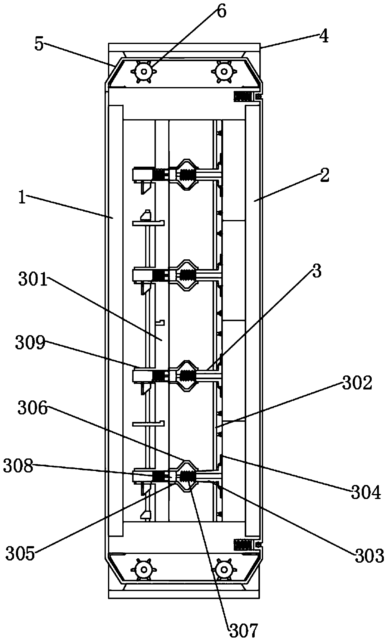 LED display screen assembly