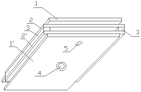 Two-way stress creep testing machine for mechanical connection