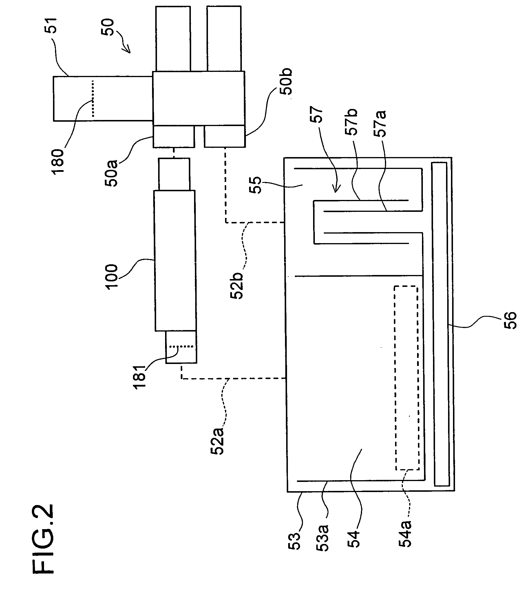 Ion eluting unit and device provided with same