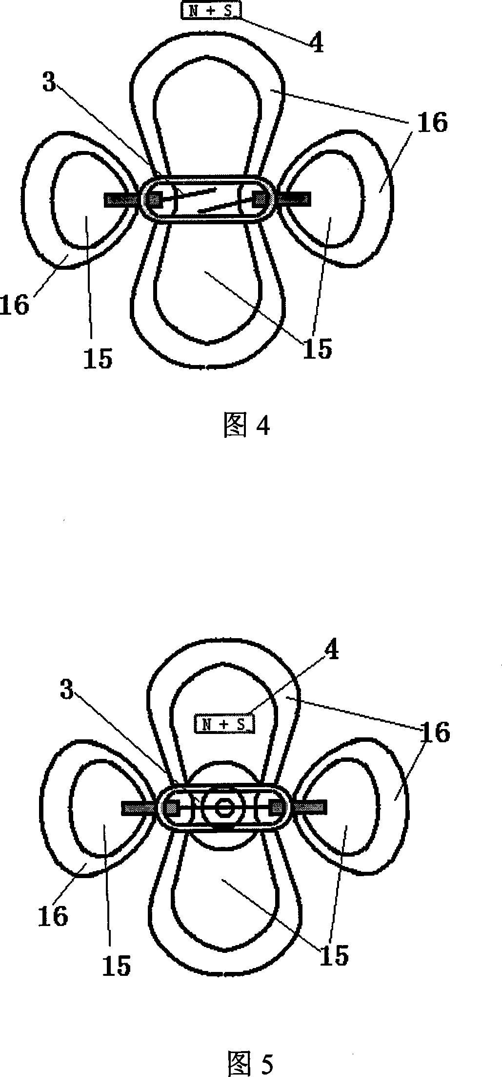 Mixed drive motorcar power control device and its protection method