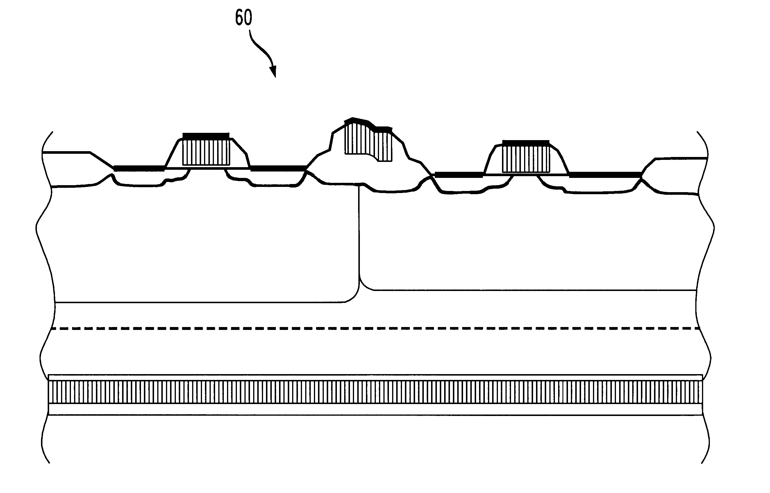 Method to selectively heat semiconductor wafers