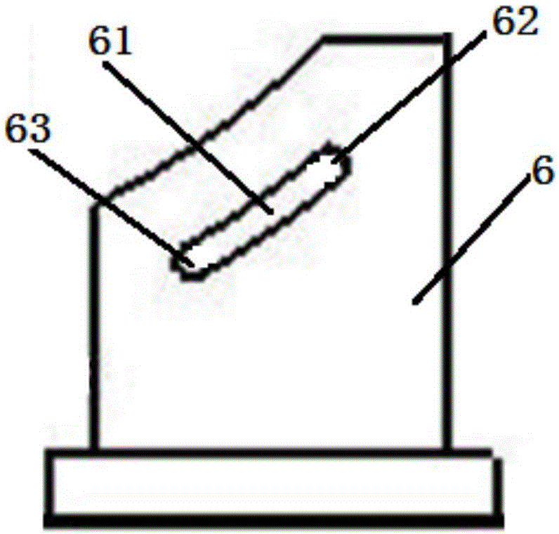 Permanent magnet synchronous motor locating torque test device for new energy vehicle