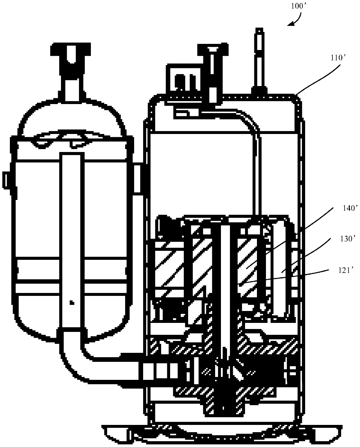 Compressor and refrigeration device