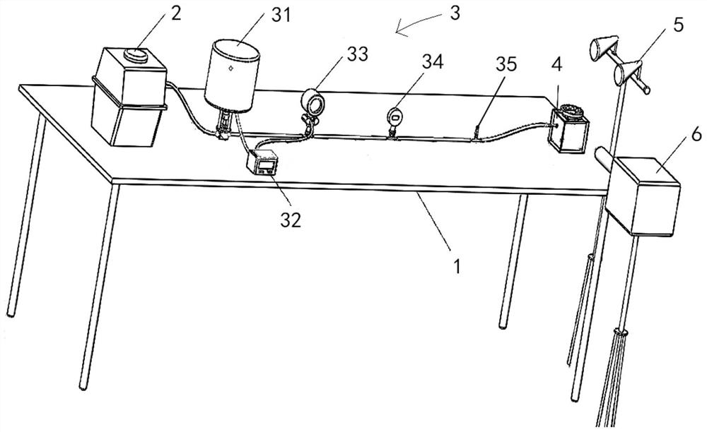 Observation device and method for bubble nucleation and bubble growth process on mineral surface