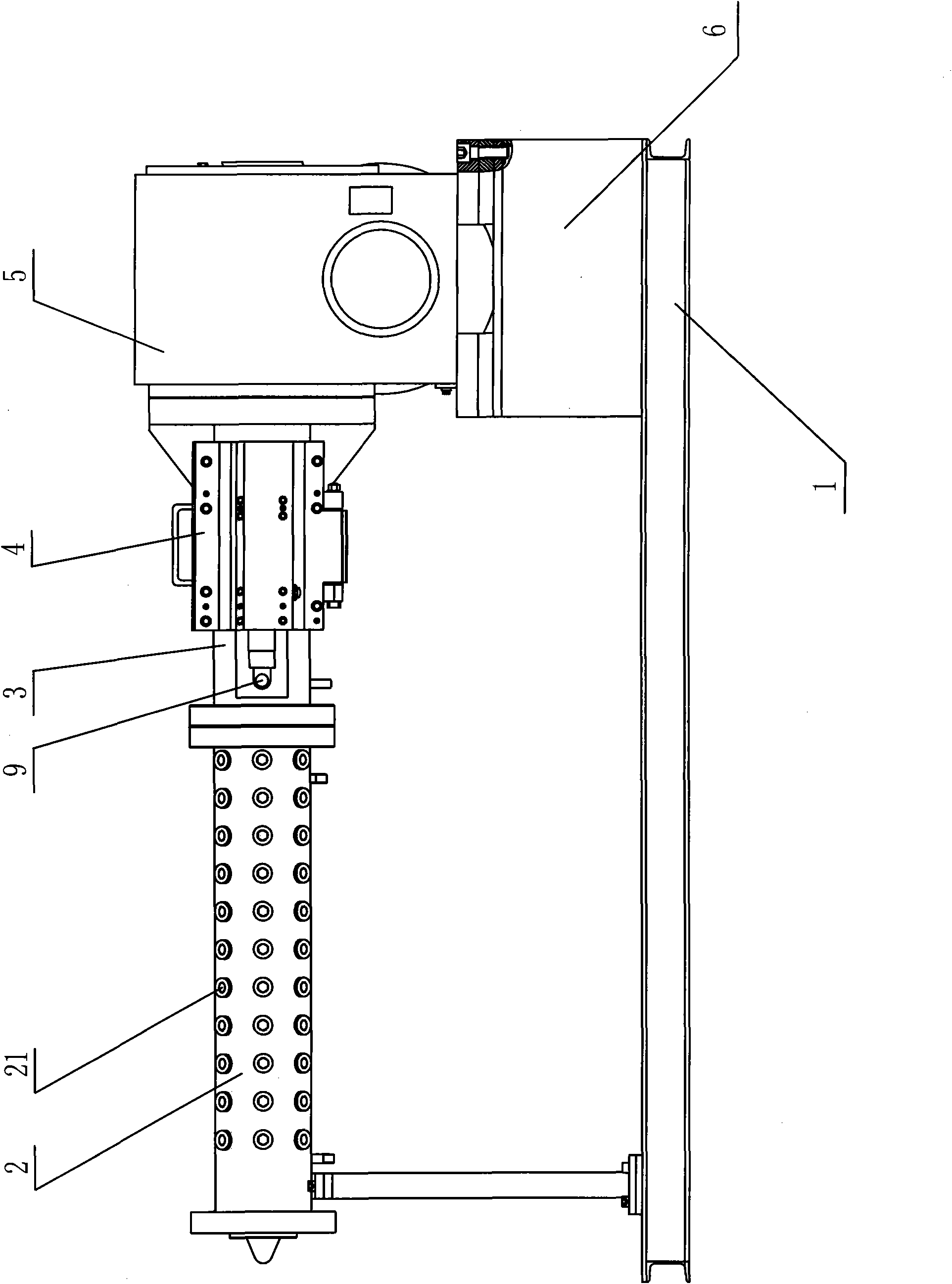 Rubber helical gearing cold feed extruder