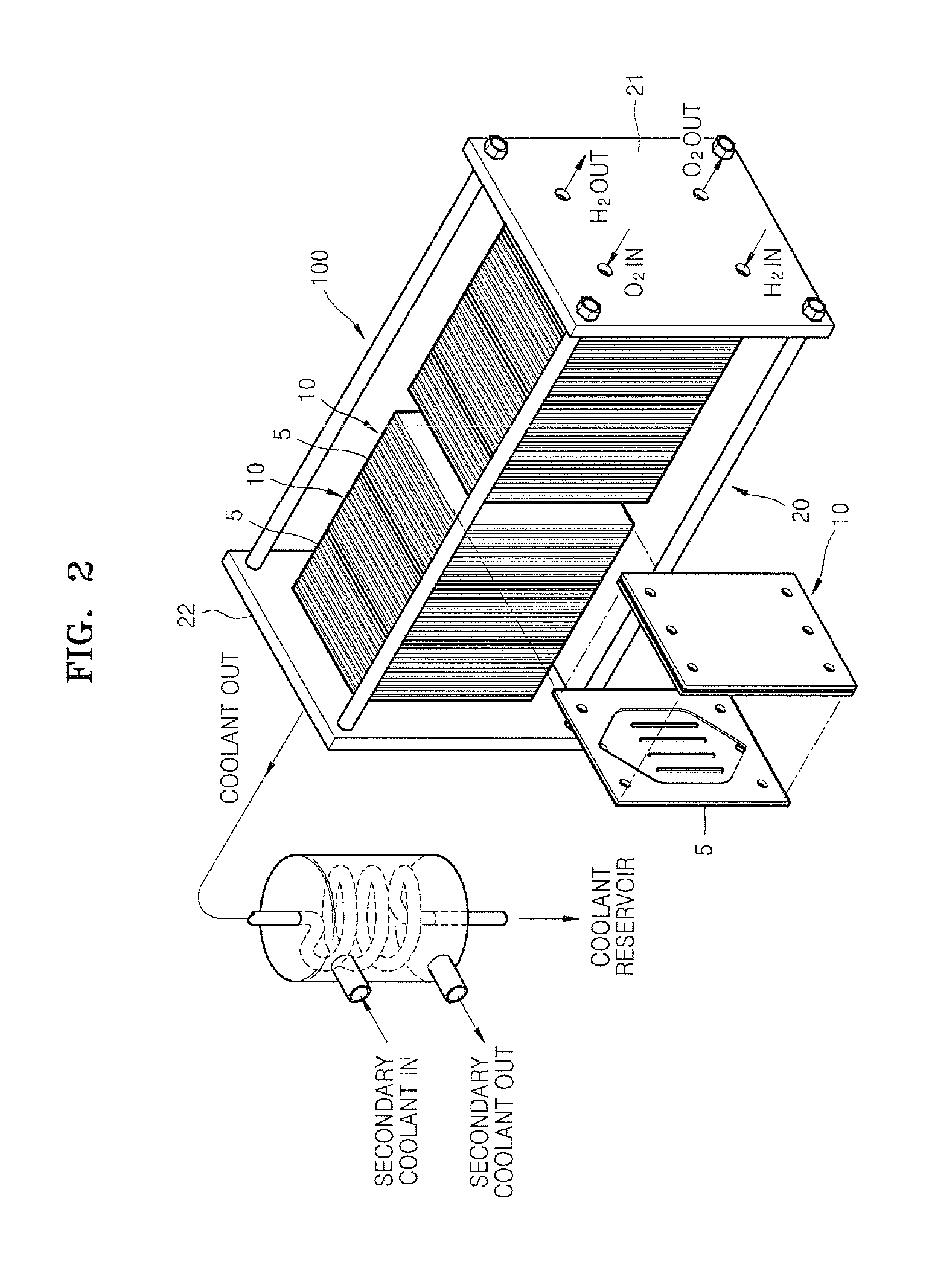 Method of starting fuel cell system