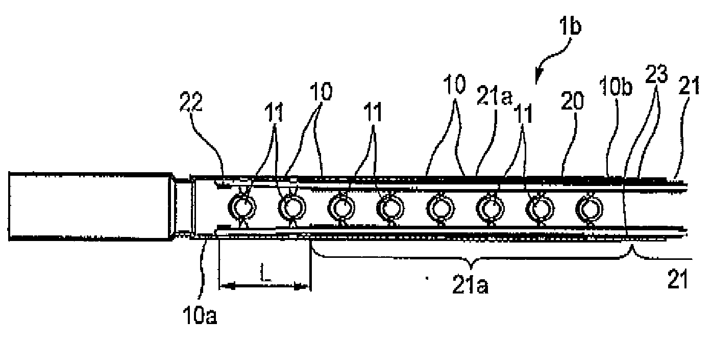 Bending device for endoscope