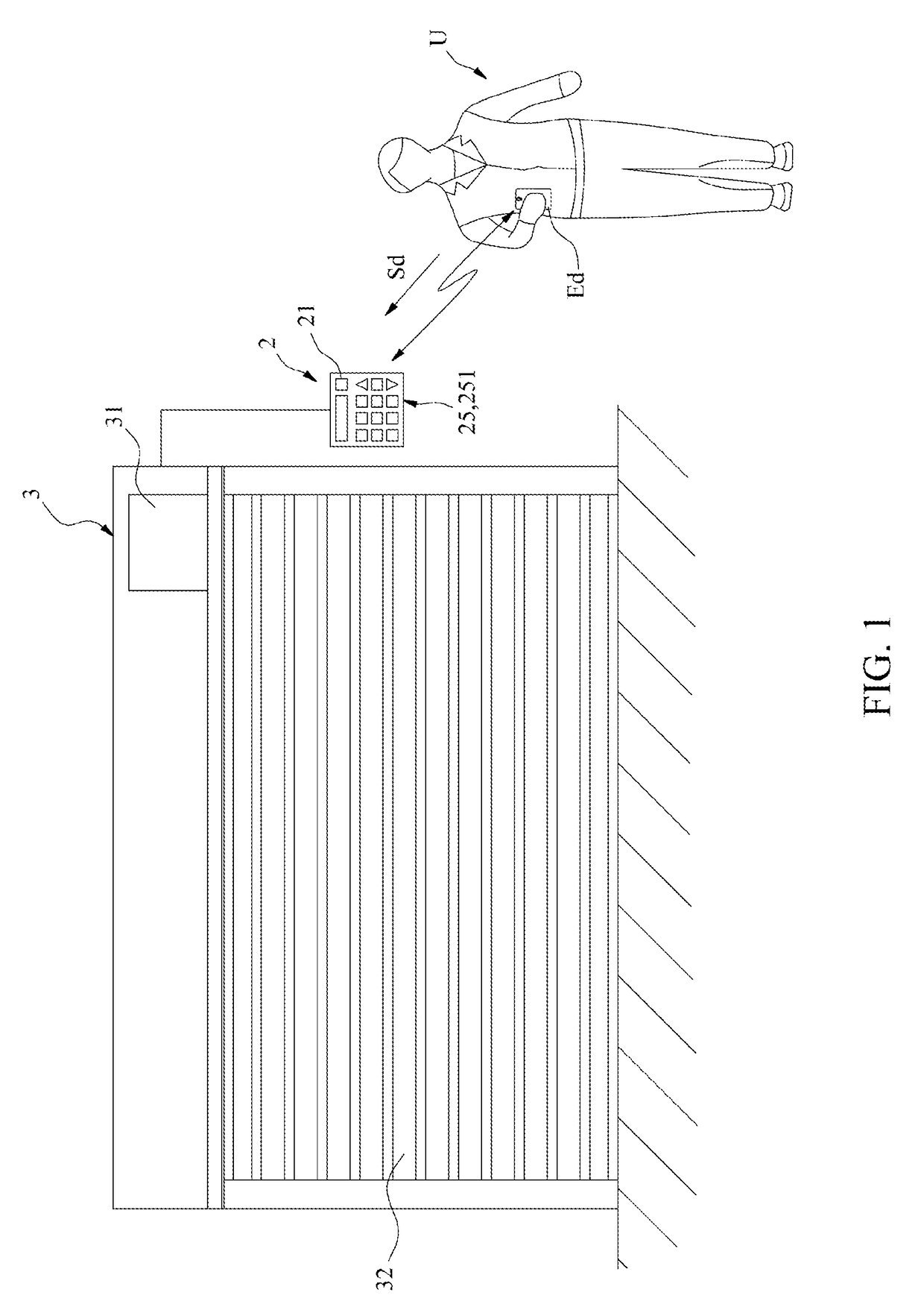 Door operator with a wireless setup function and a method for establishing a wireless communication of the door operator