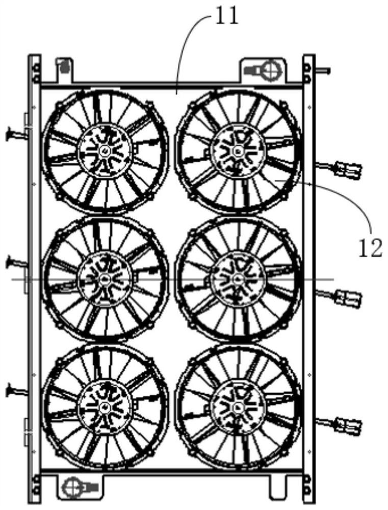 Radiator and radiating system of fuel cell and vehicle