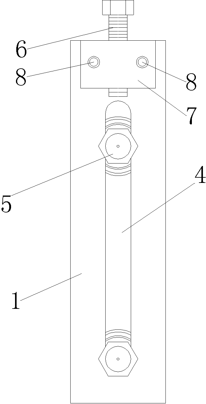 Chain tightener, chain transmission mechanism with same and tobacco cutting device
