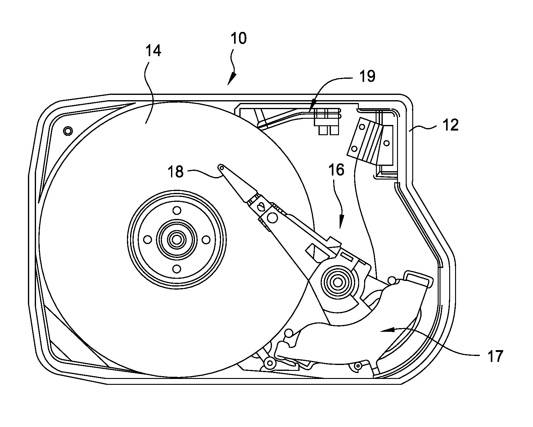 Abs with lubricant control trenches for hard disk drives