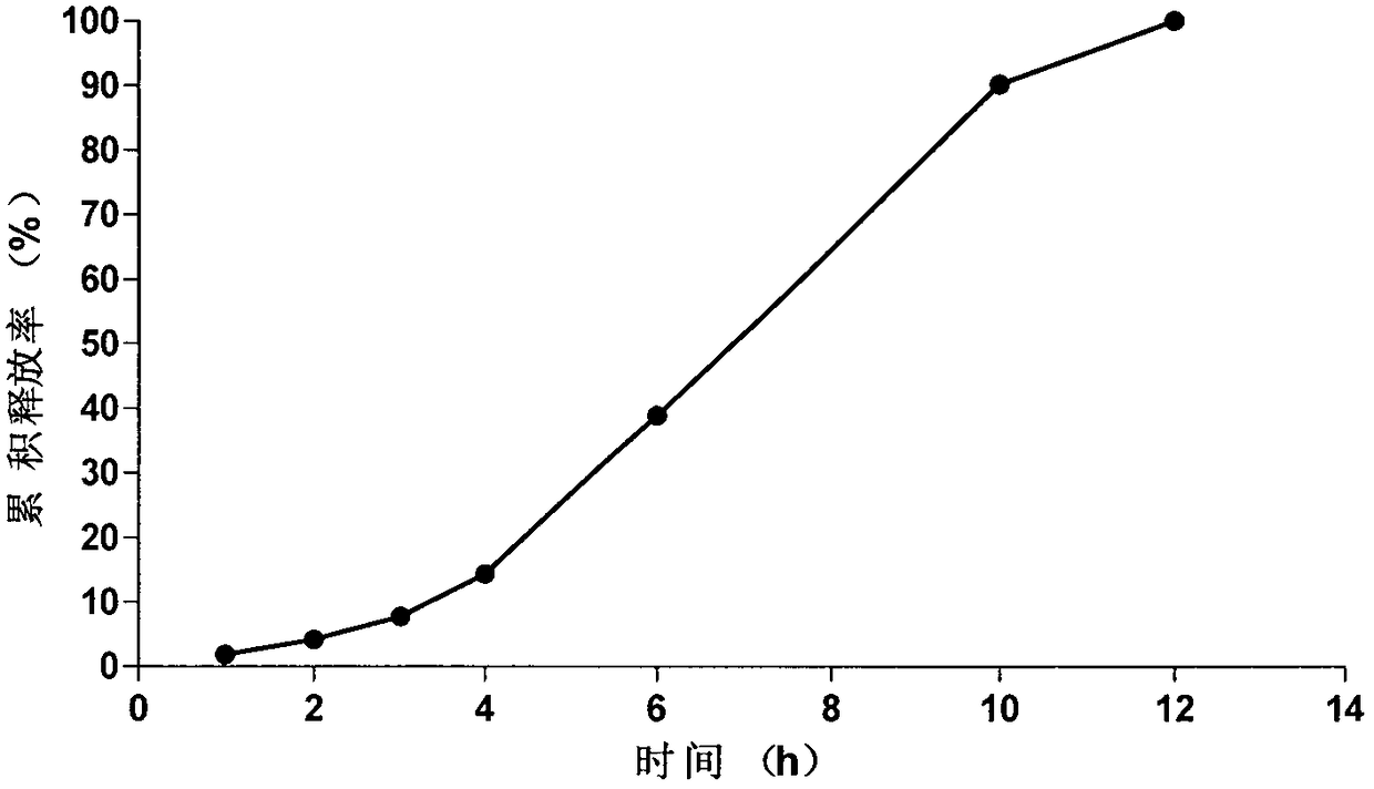 Isosorbide mononitrate microporous osmotic pump controlled-release preparation and preparation method thereof