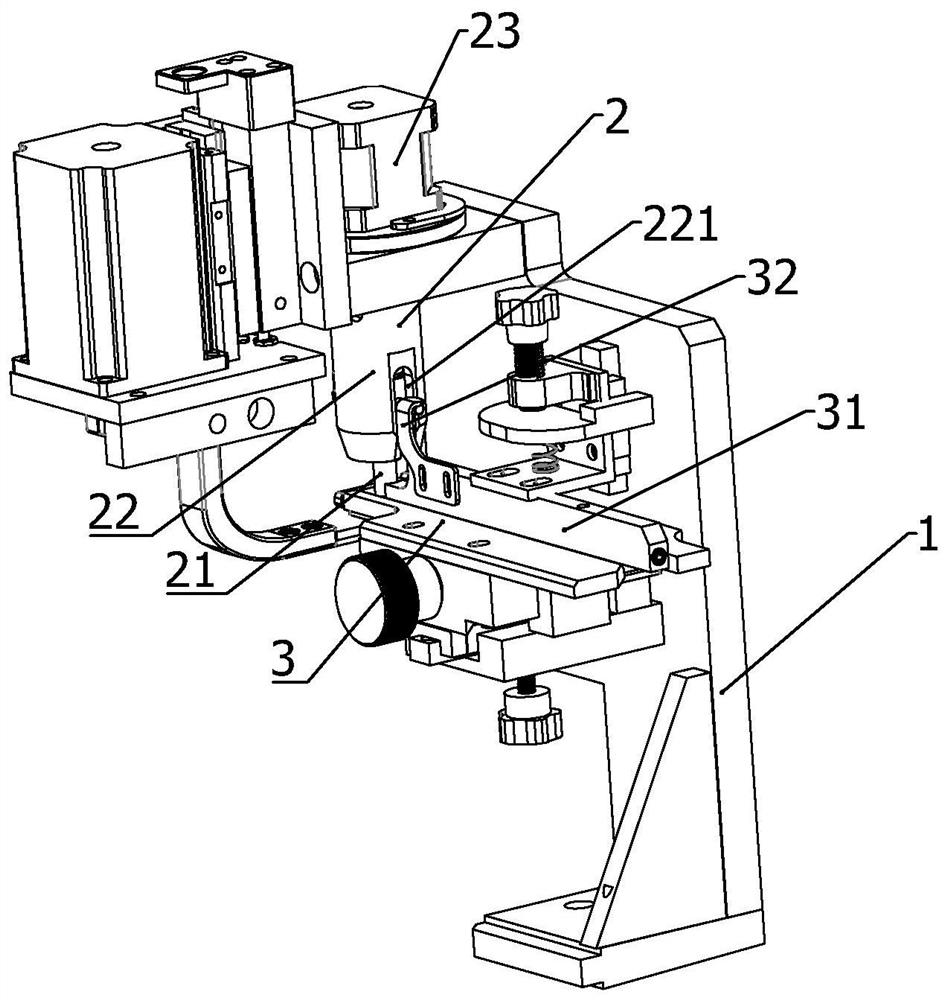 A buckle feeding device for a sewing machine