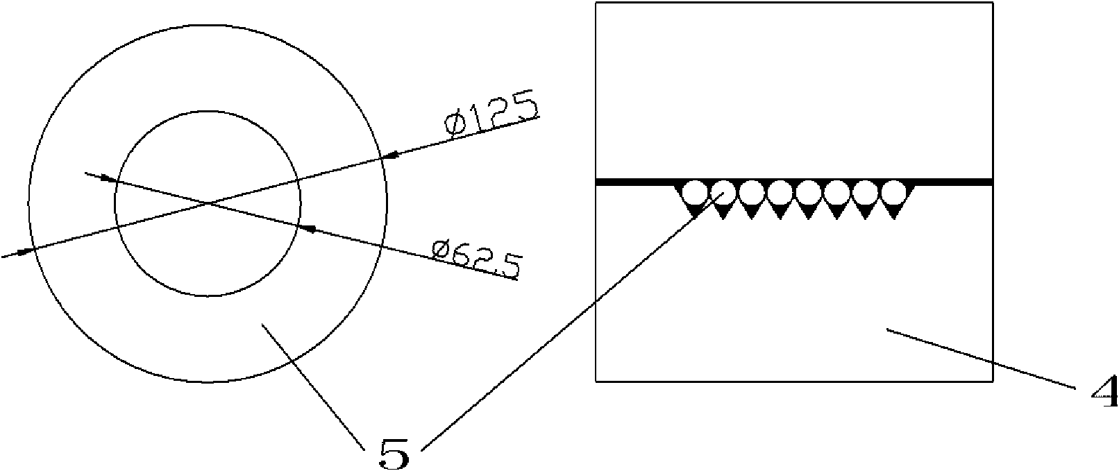 Quick aligning method and device of integrated photonic device