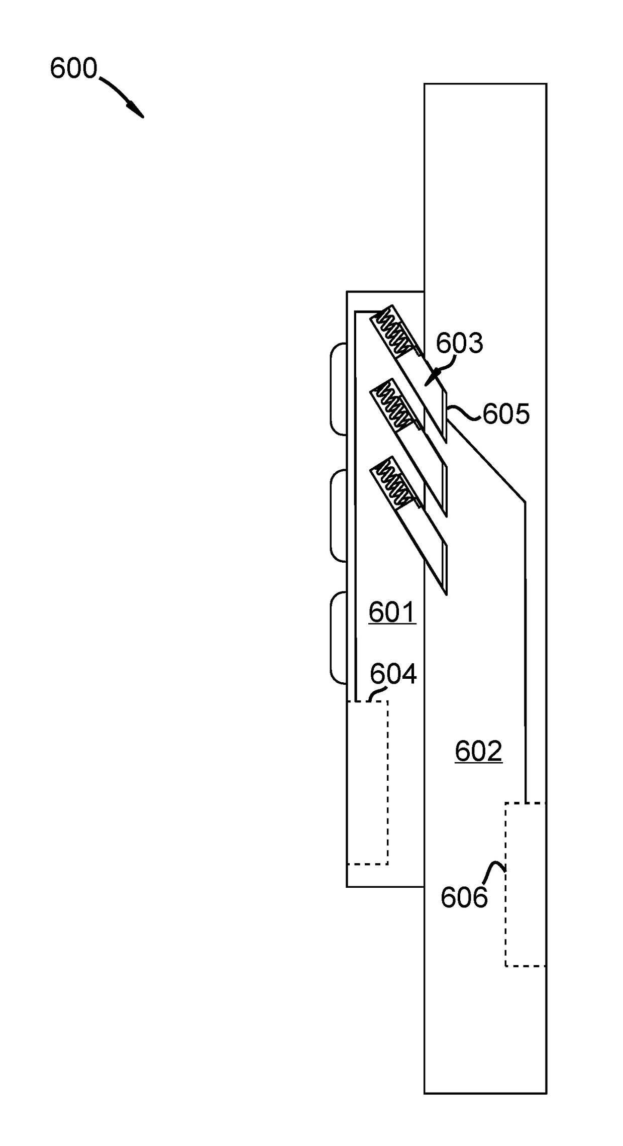 Switch With Magnetic Prongs For Docking