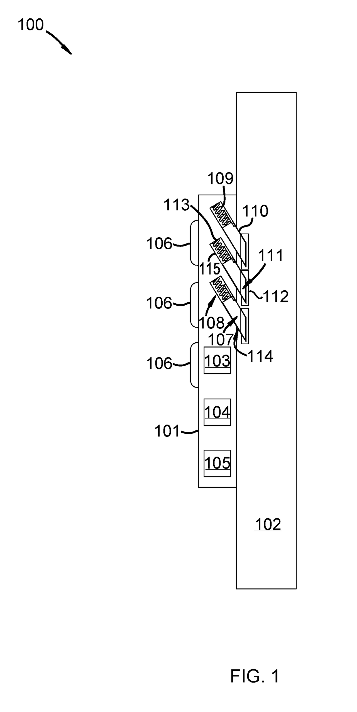 Switch With Magnetic Prongs For Docking