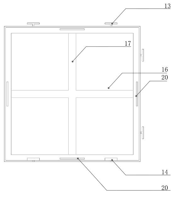 Water storage and supply module capable of automatically absorbing and draining water for growth of plant