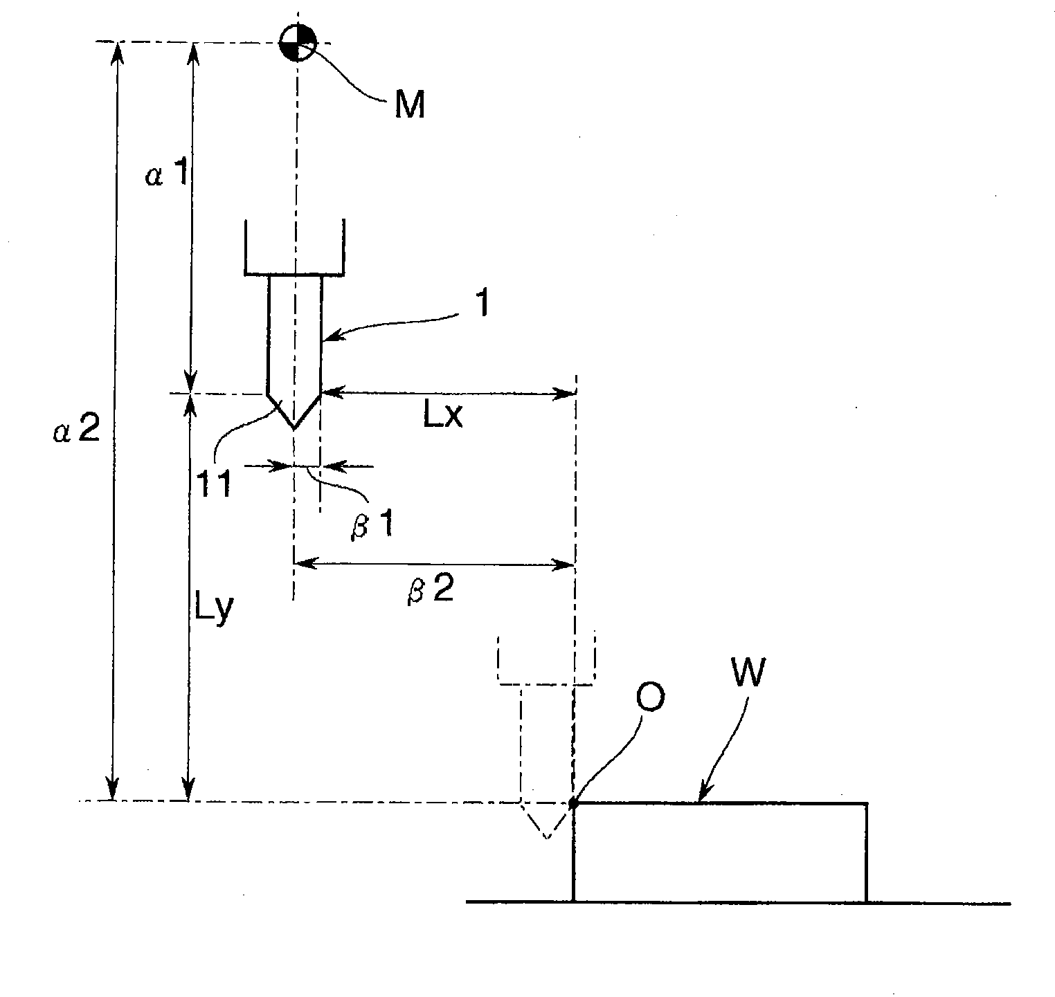 Tool and tool correction method