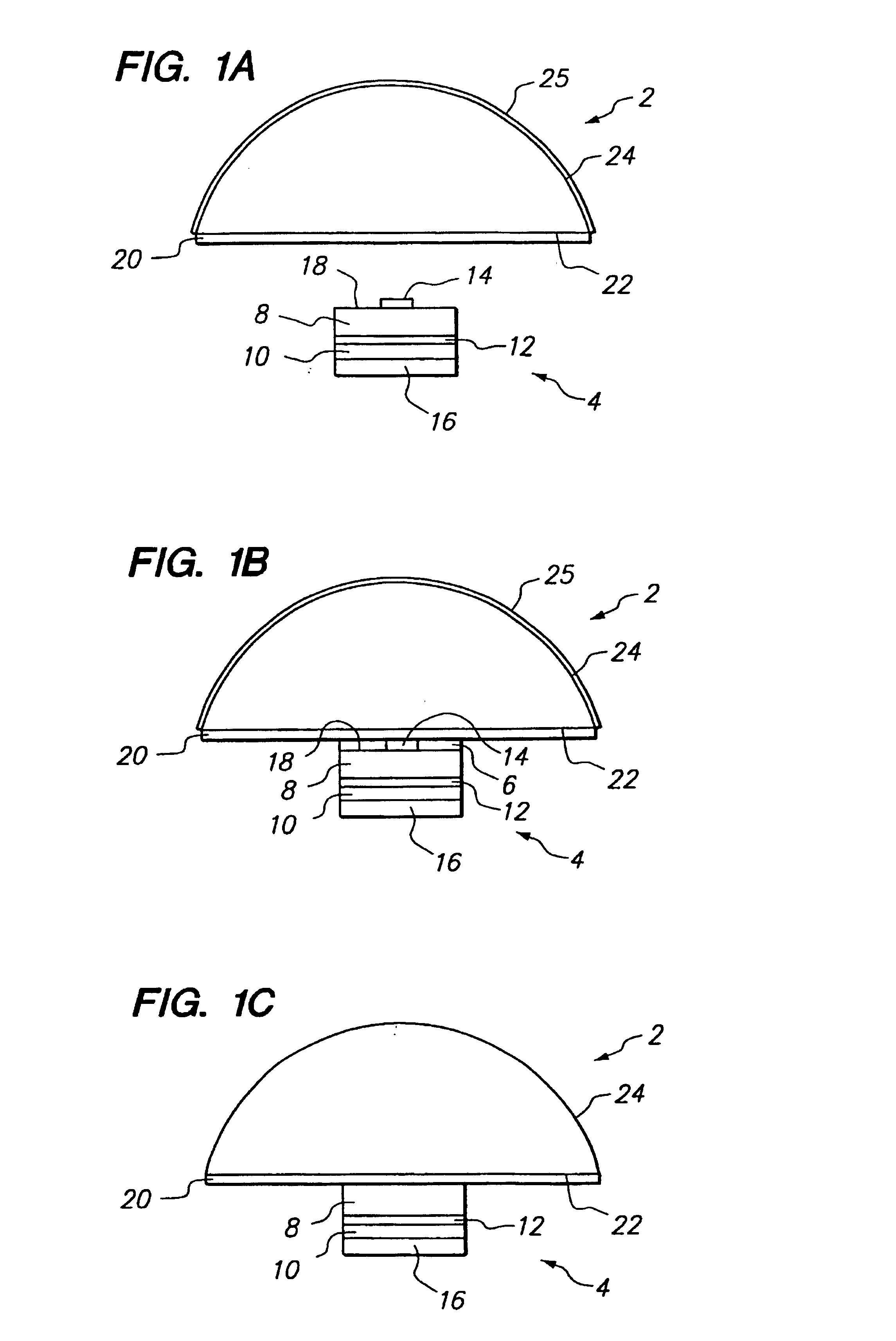 Light emitting diodes with improved light extraction efficiency