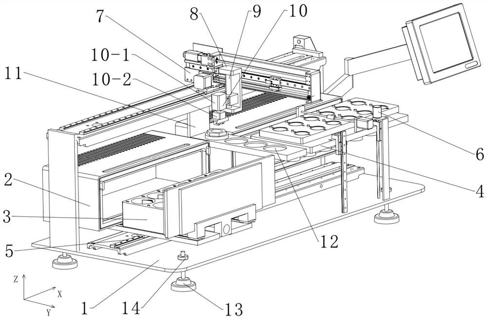 Dry microorganism barrier tester and dry microorganism barrier testing method for breathable packaging material