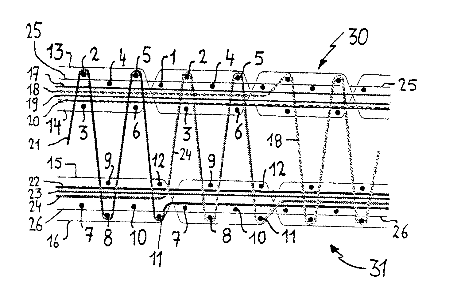 Method for weaving a pile fabric