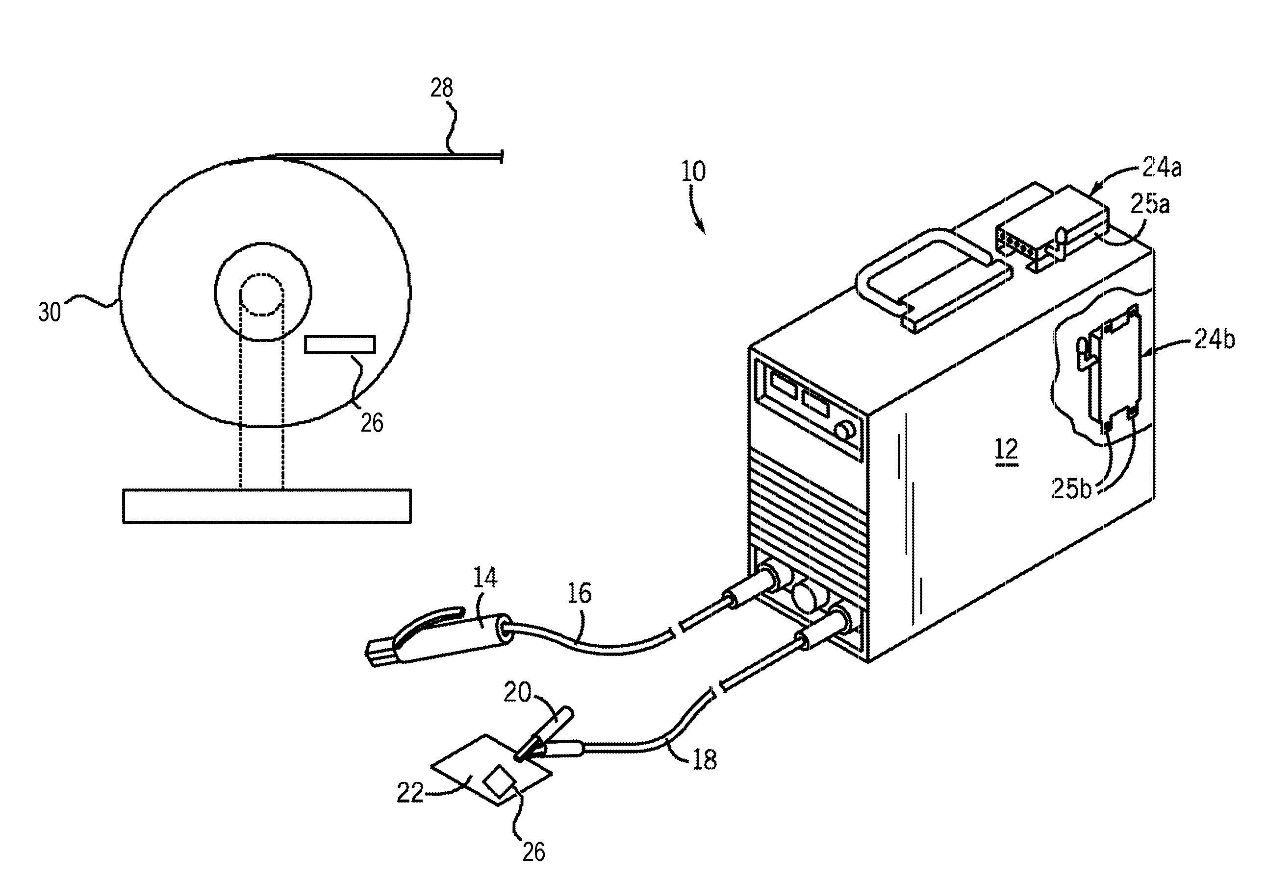 Wireless system control and inventory monitoring for welding-type devices