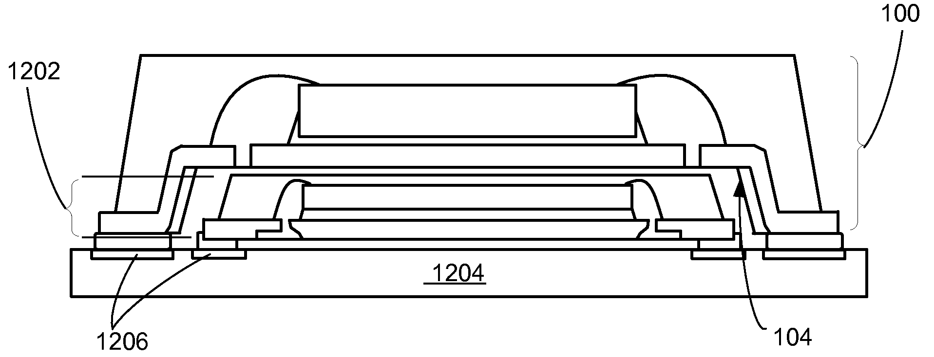 Stackable integrated circuit package system with recess