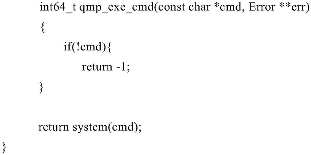 A method and storage medium for enabling qemu-kvm virtual machine to execute arbitrary commands