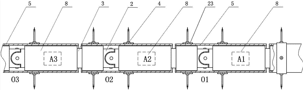 Serialized multi-dimensional deformation data acquisition device