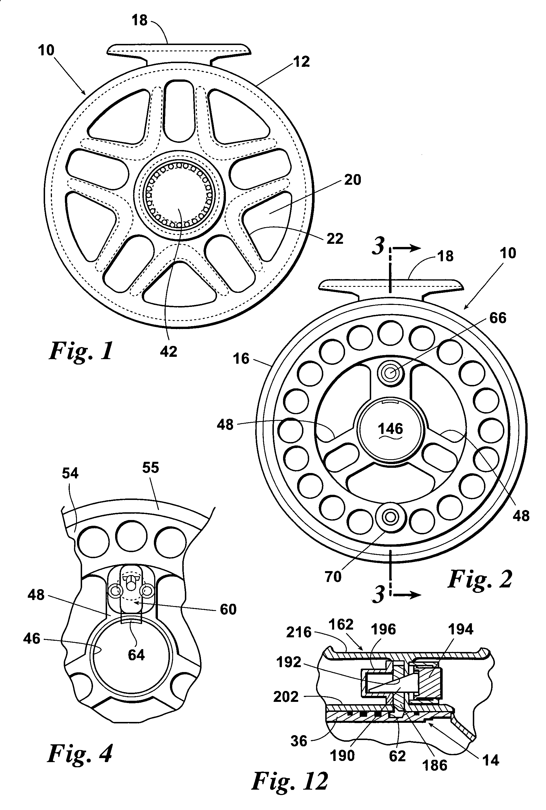 Modular fly fishing reel