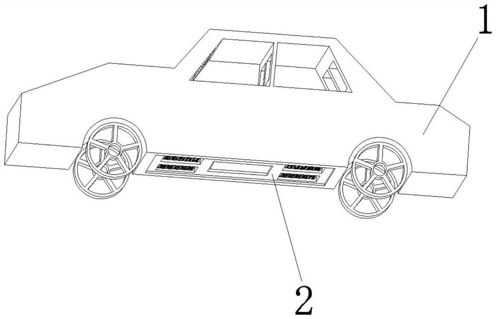 Electric automobile with modular battery