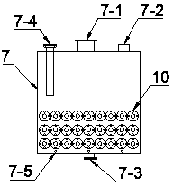 Transformer oil heating device and method for large fire test