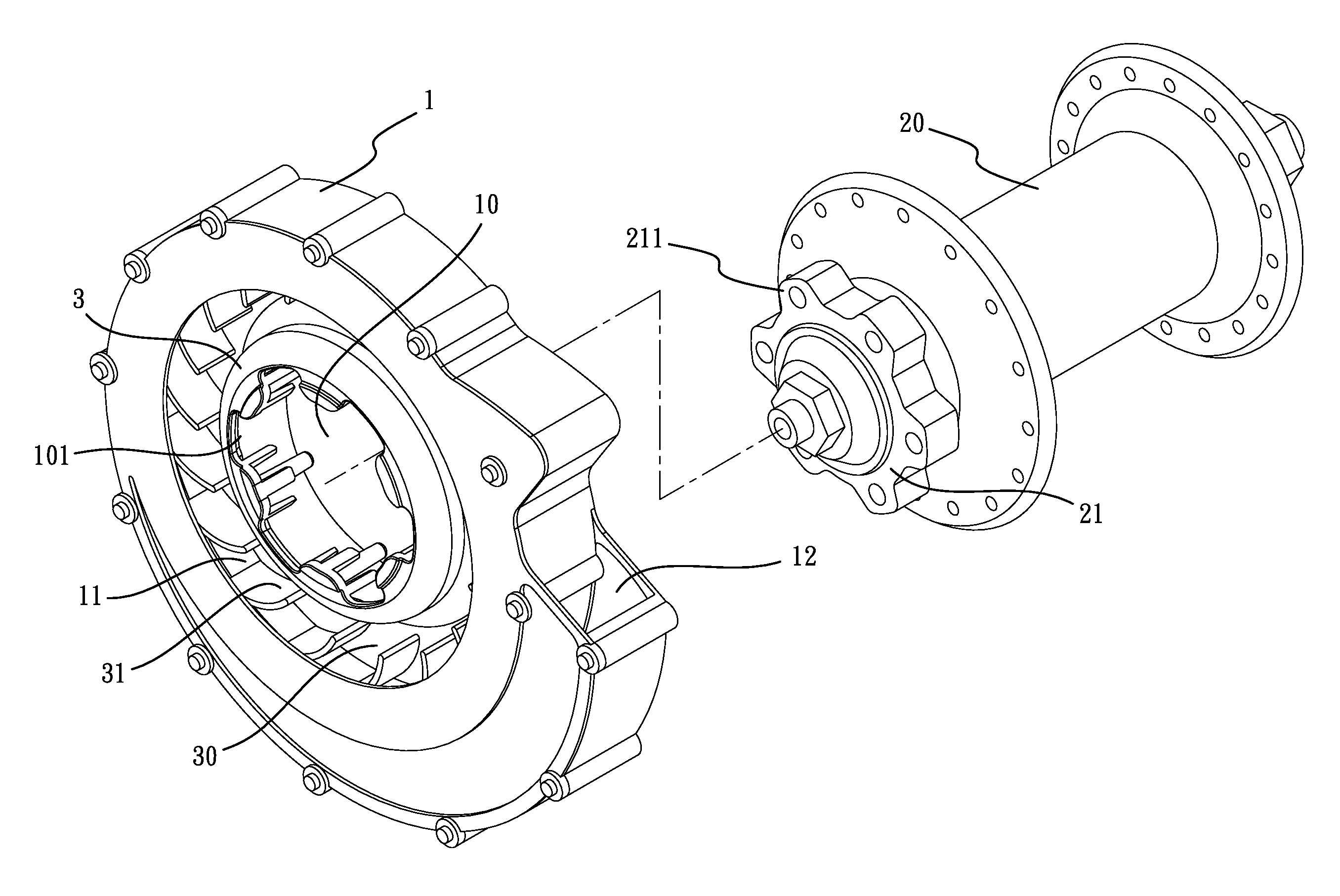 Positioning mechanism for a bicycle cooling device