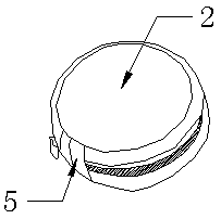 Novel moxa-moxibustion garment