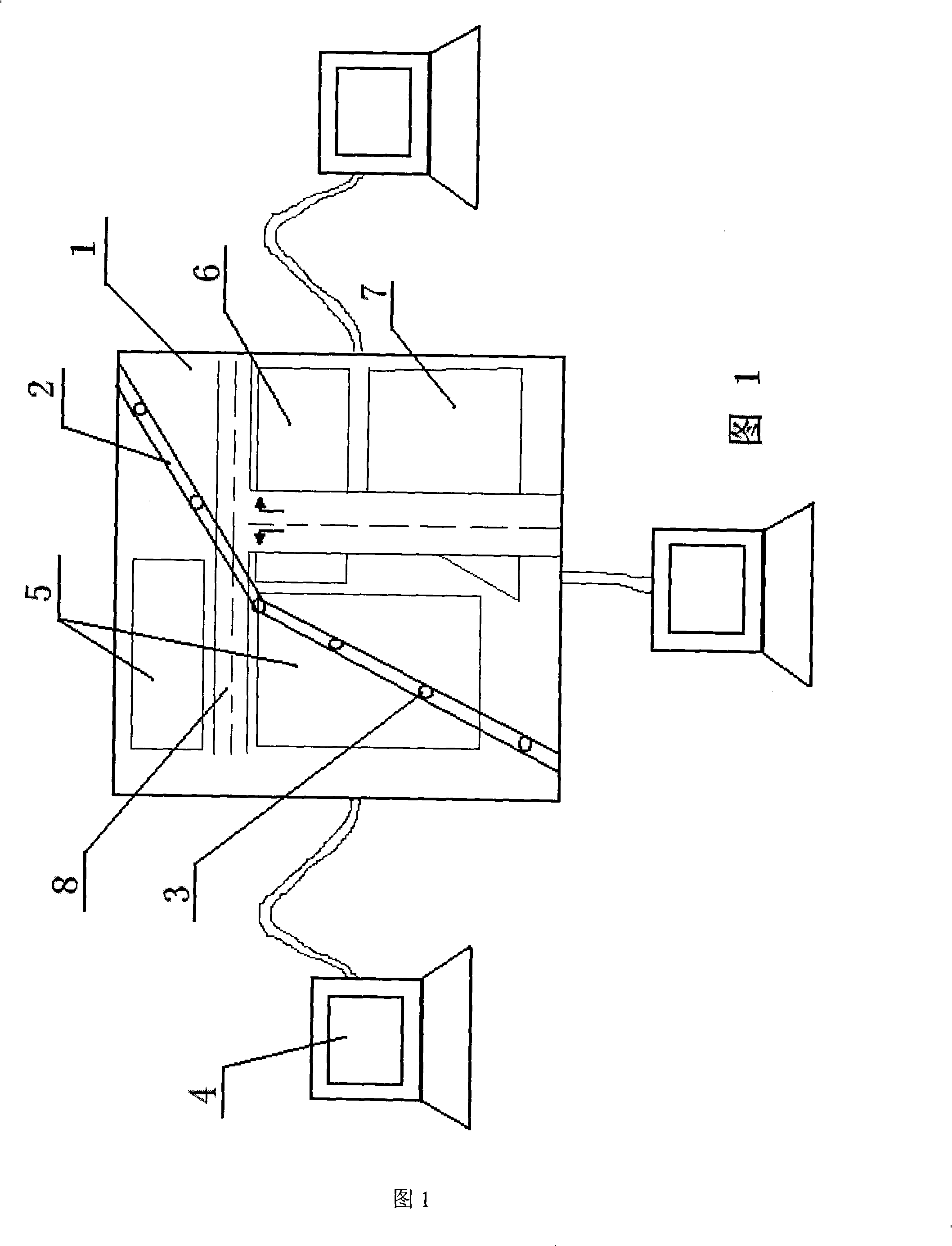 System for managing and patrolling electric force line