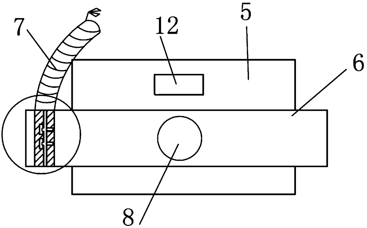 Application control method of precise diagnosis and treatment device