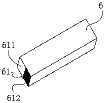 Crystal arranging method and probe thereof