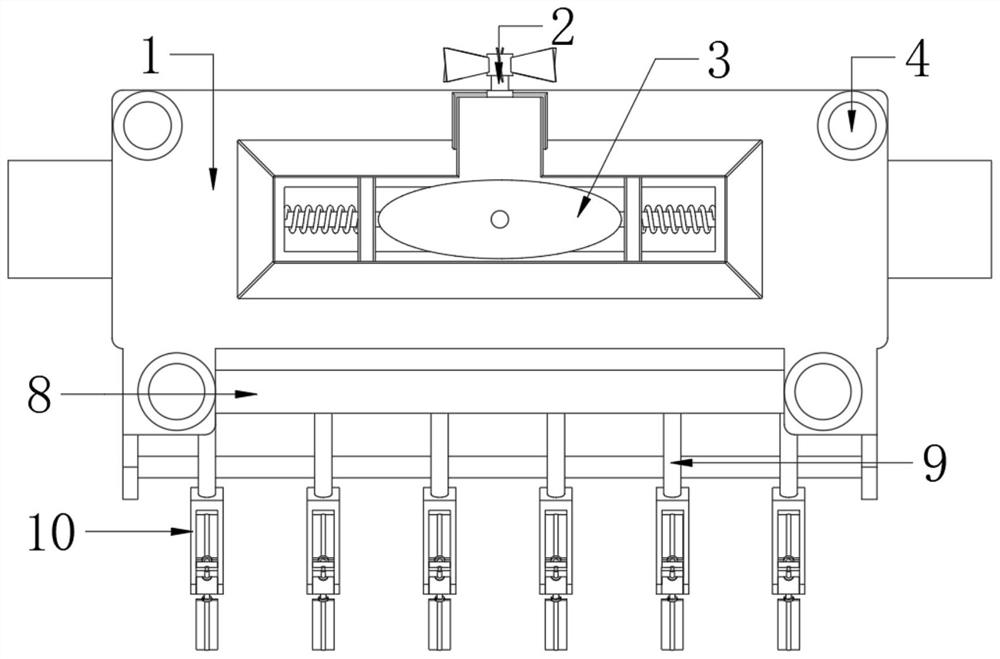 Plug flow aeration device capable of being used for aquaculture