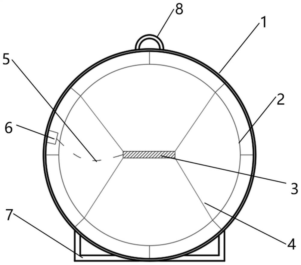 A pressure testing system and method in concrete target under ultra-high-speed penetration conditions