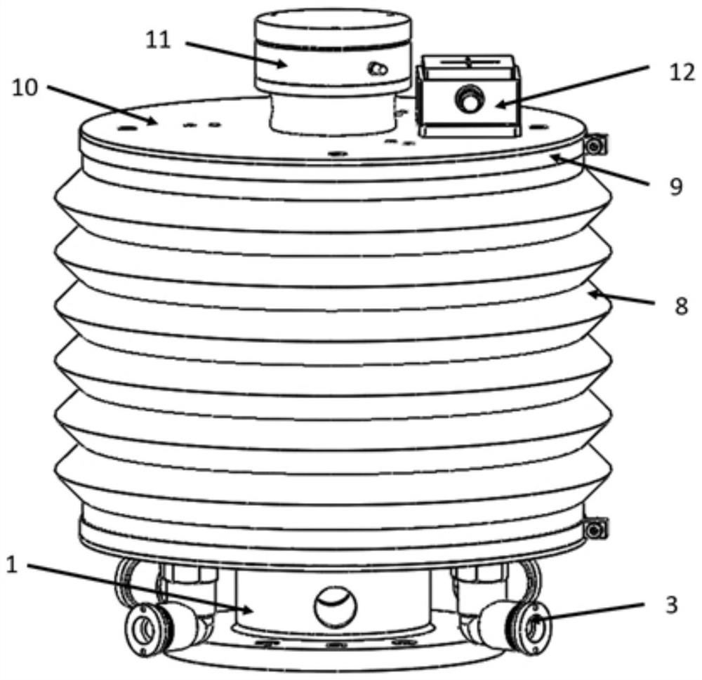 A gas-electric hybrid force-controlled end effector for robots