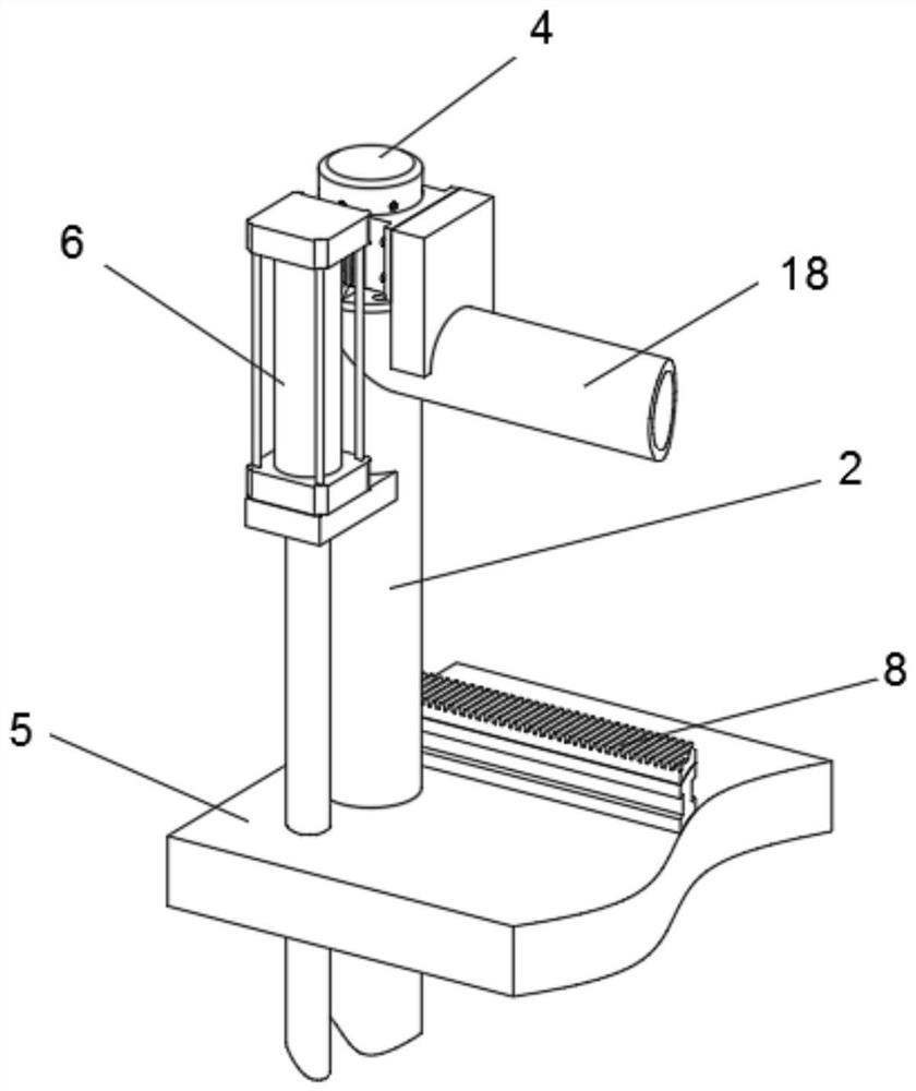 Scraping-amplitude-adjustable sludge cleaning device for water conservancy project and method thereof