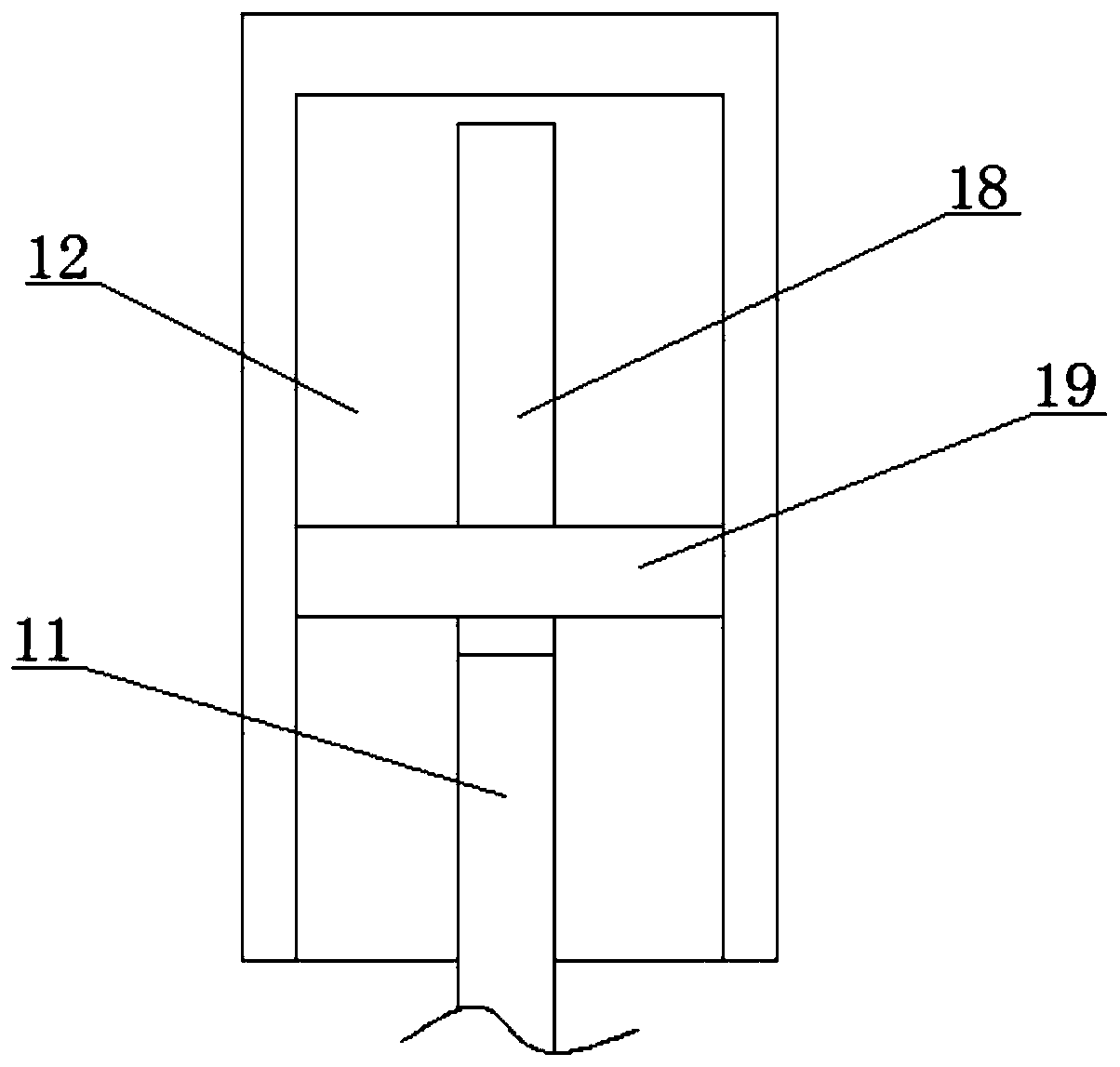 Agricultural product weighing device