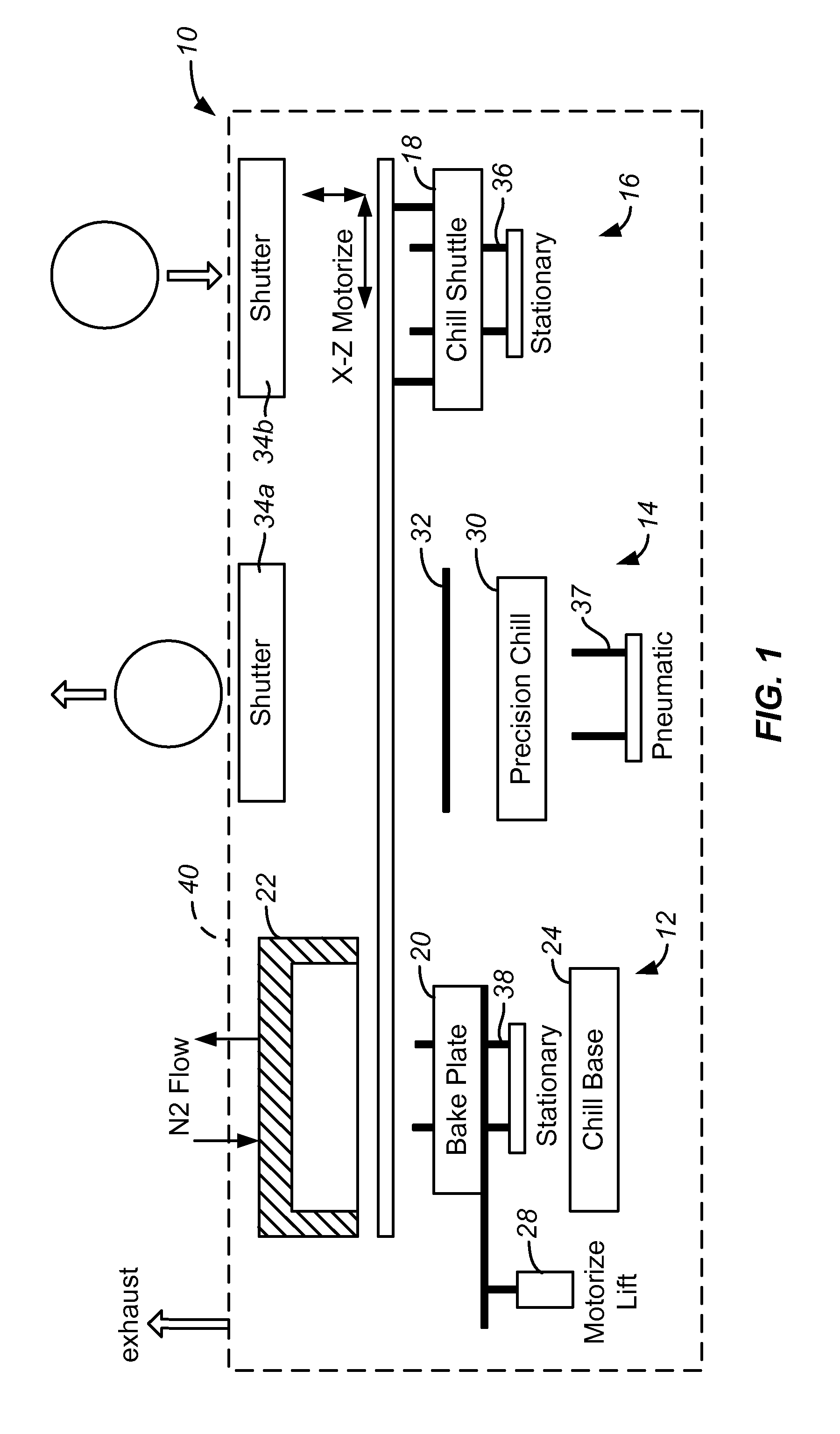 Bake plate having engageable thermal mass