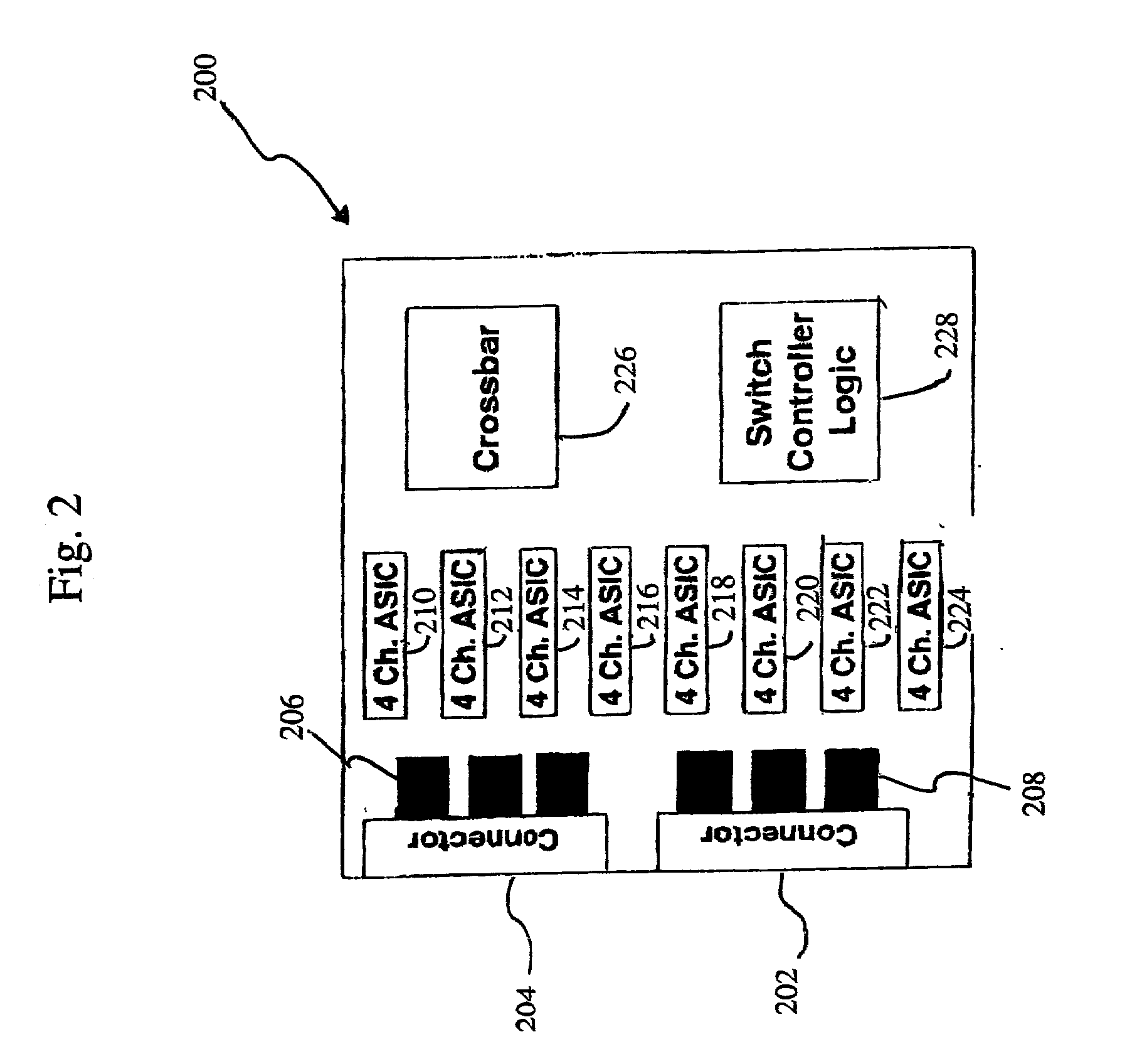 System and method for real-time fault reporting in switched networks