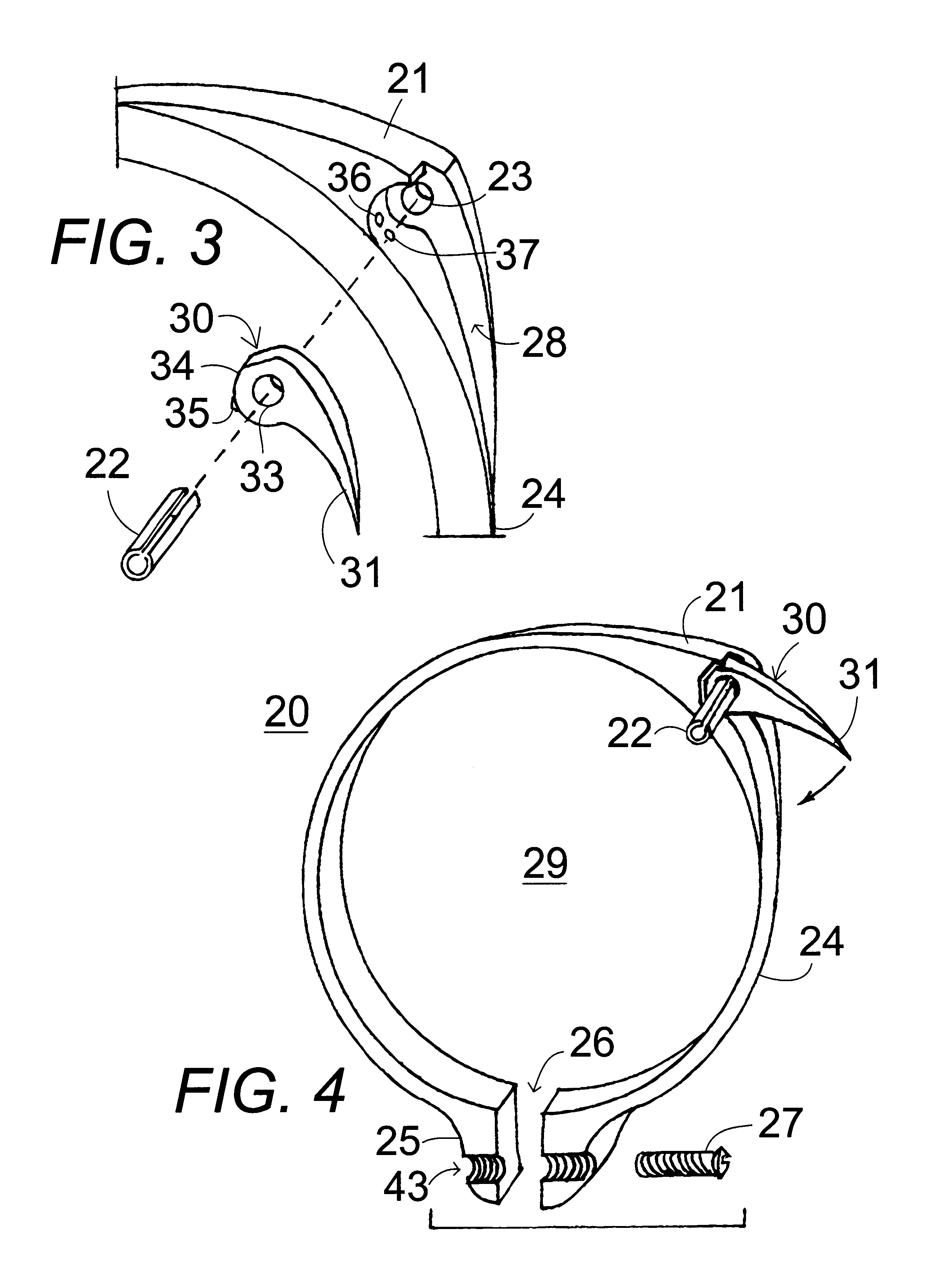 Barrel mounted foldout gunrest hook