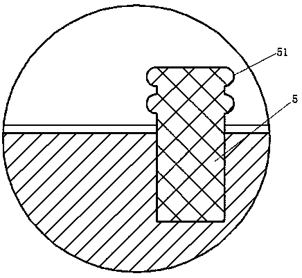 Low-temperature-resistant air spring upper sub-opening sealing method and structure