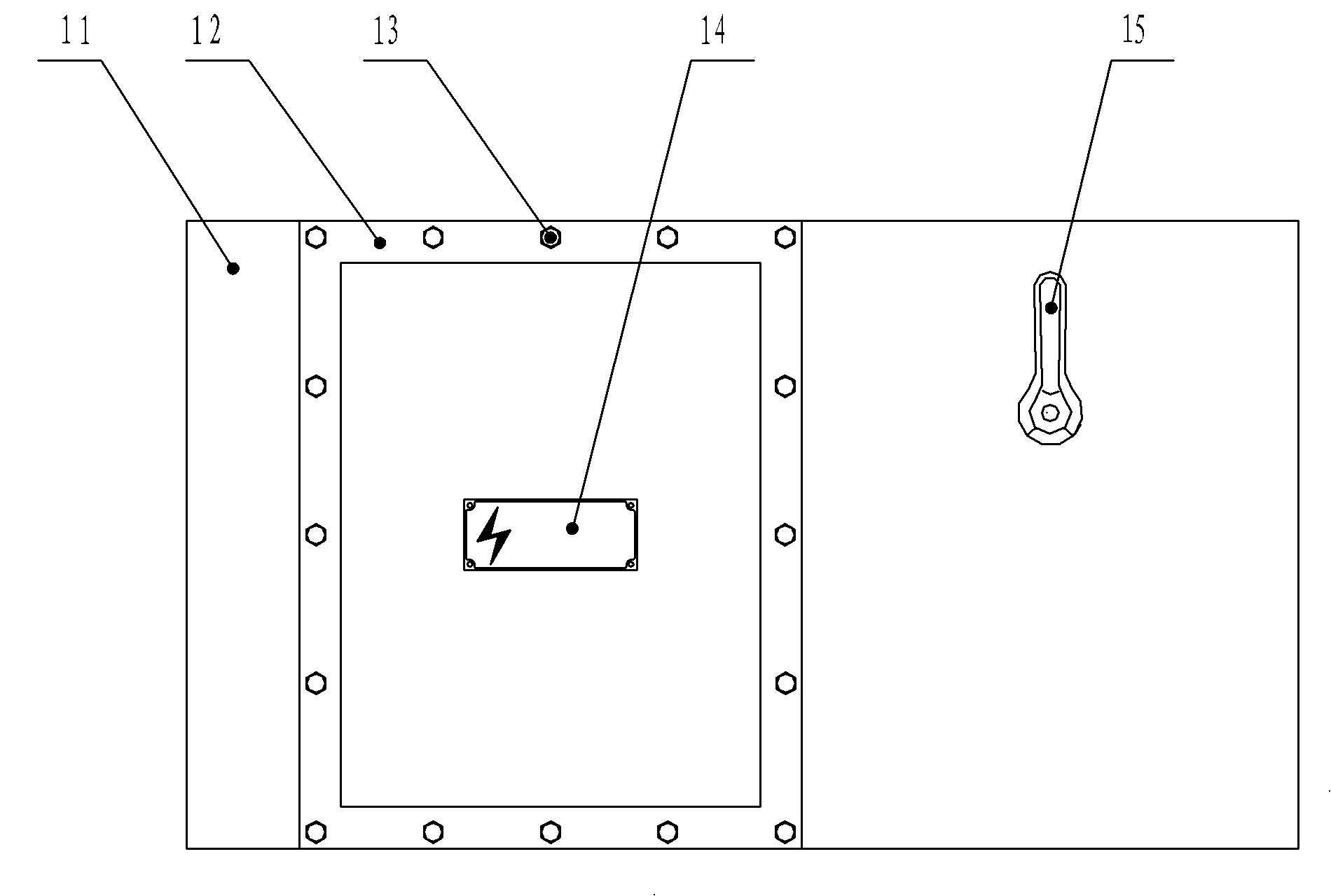 Multiloop combination-switch lever-type mechanical interlocking mechanism